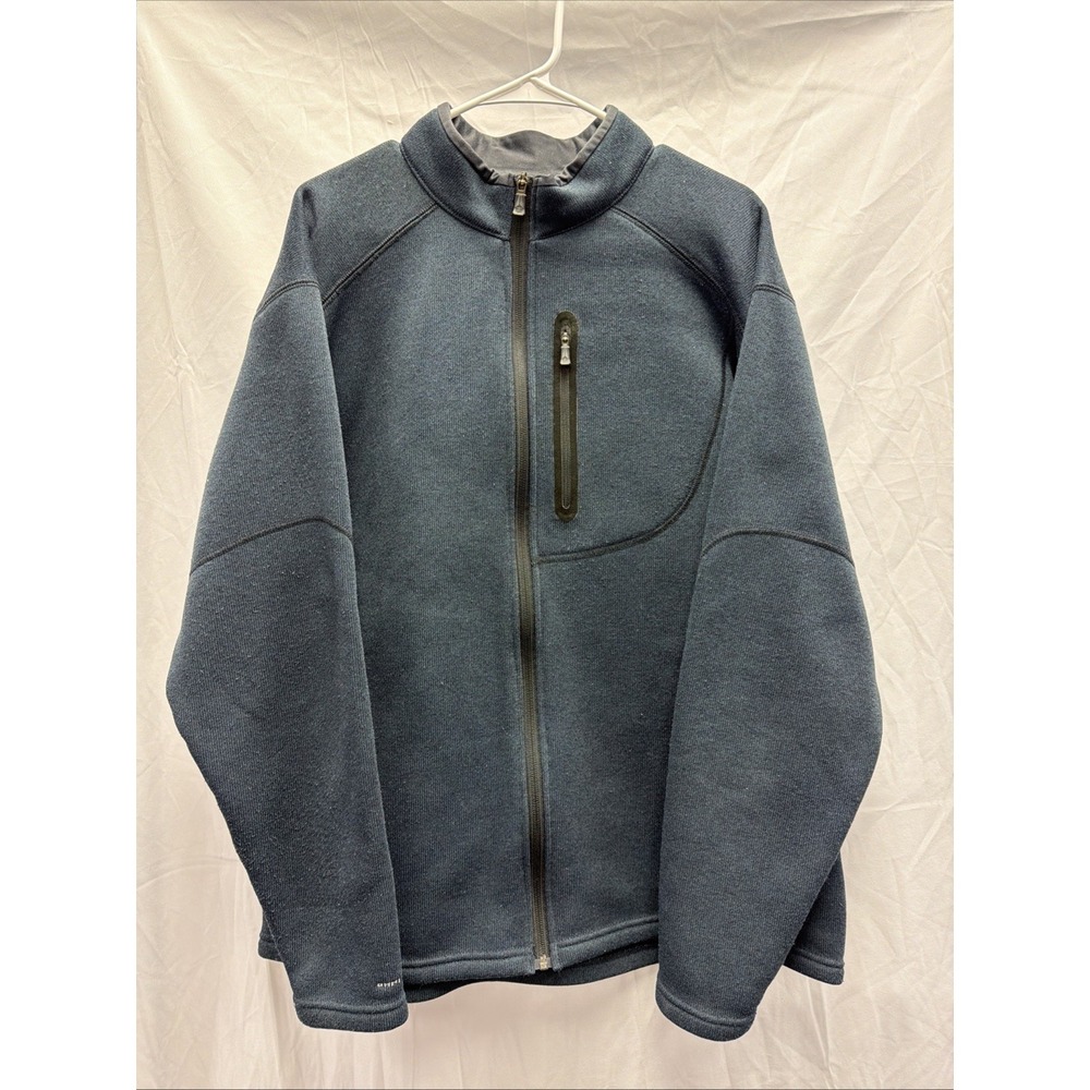 Columbia Sportswear Jacket Mens XXL Titanium Zip Up‎ Blue Warmth Comfort Classic